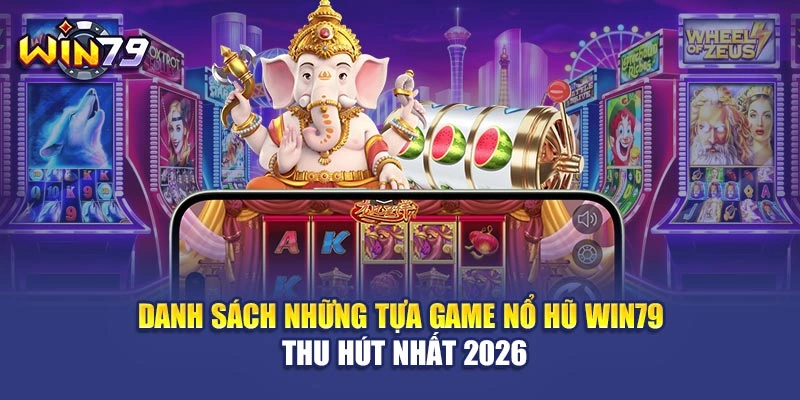 Danh sách những tựa game nổ hũ Win79 thu hút nhất 2026
